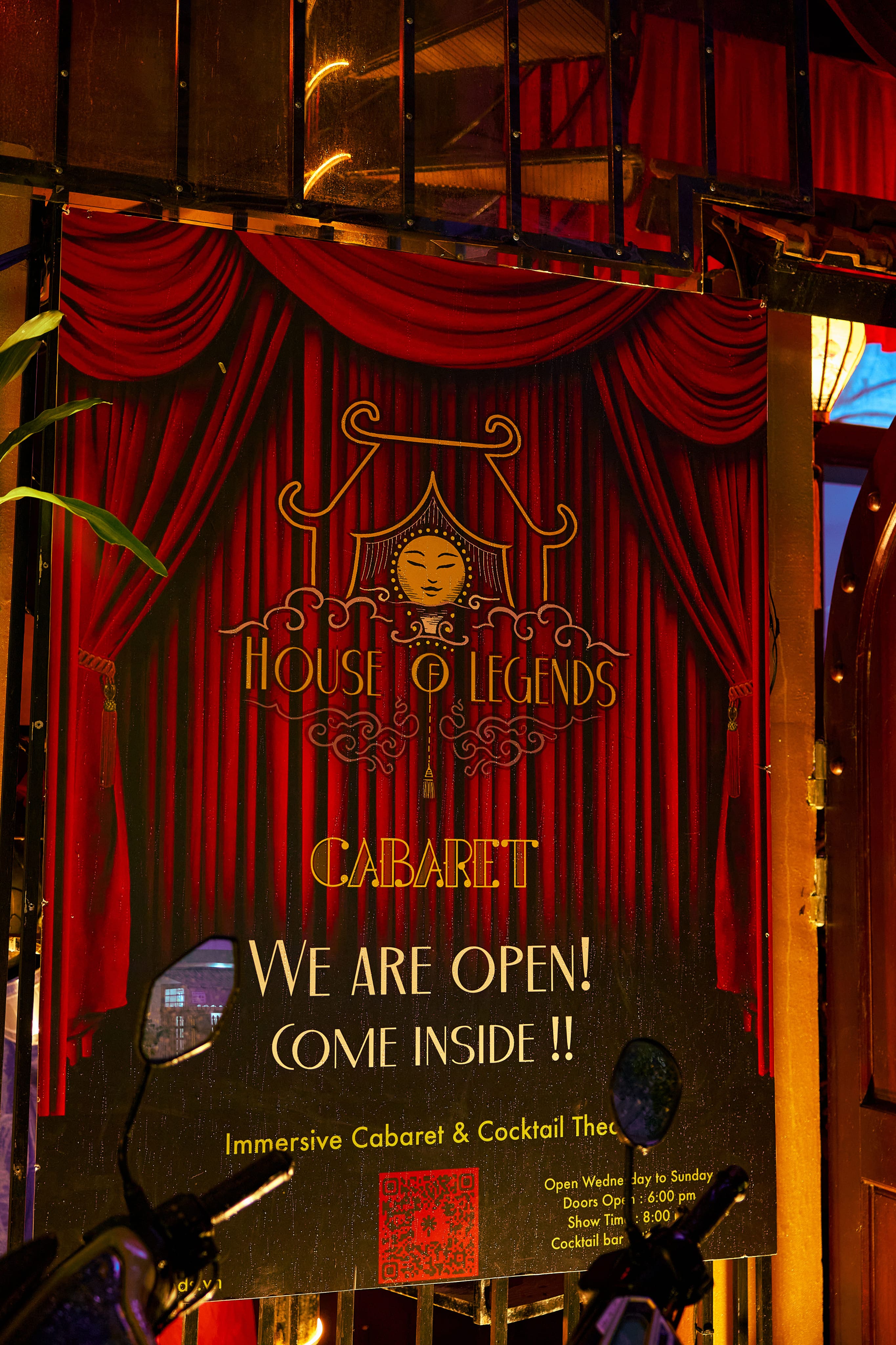 House of Legends evening experience