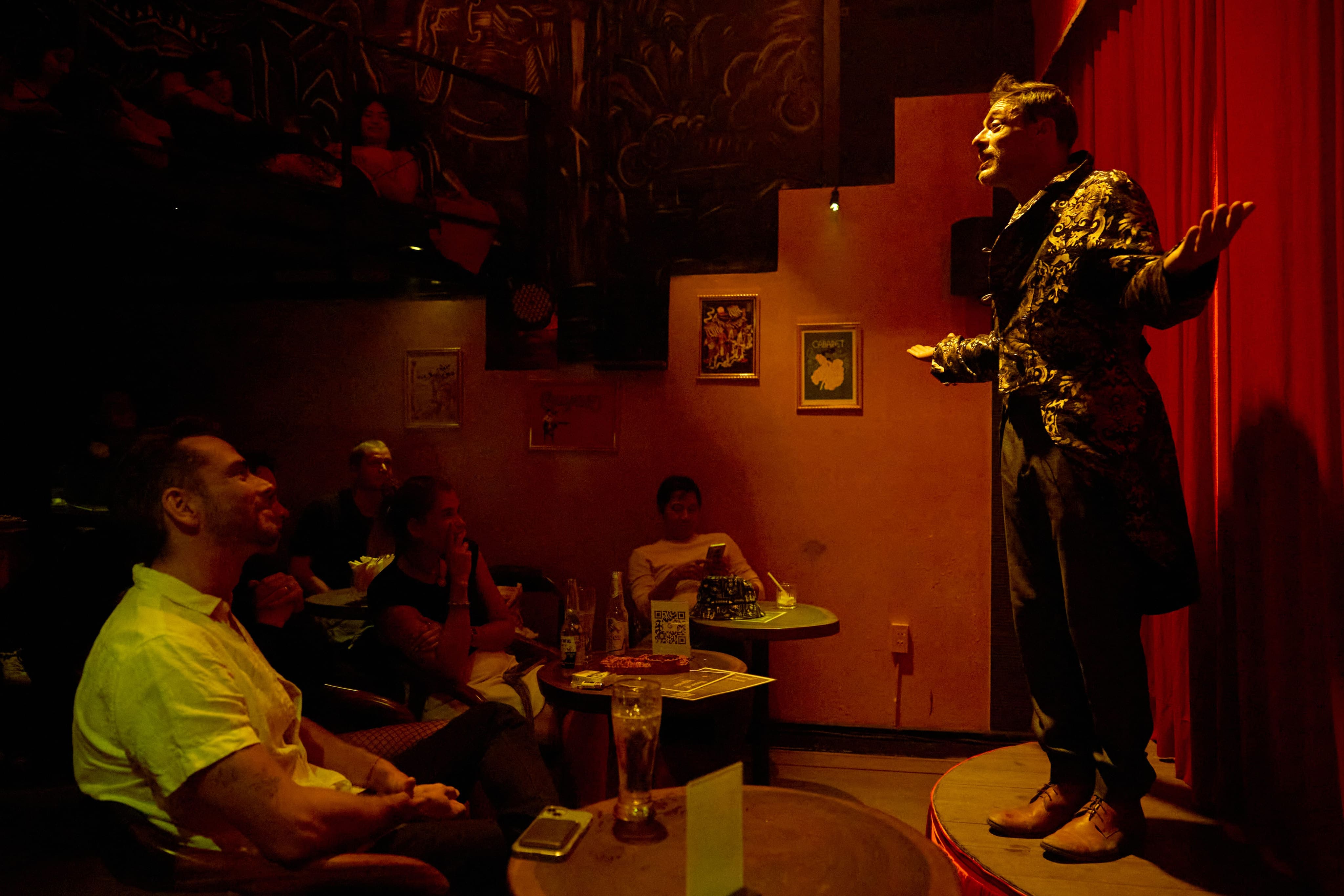 Small event venue Da Nang with intimate theatre seating at House of Legends